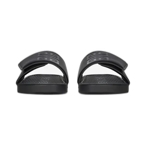 4G Emblem Flat Sandals