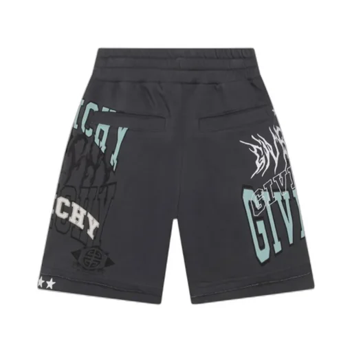 Logo-Print Casual Shorts
