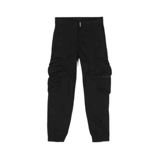 Logo Lettering Gabardine Trousers