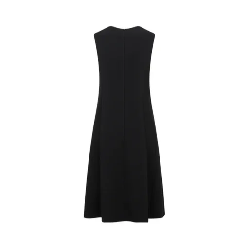V-Neck Sleeveless Dress