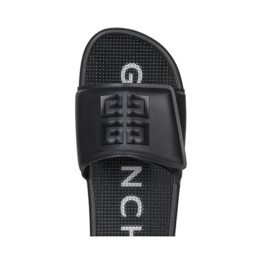 4G Emblem Flat Sandals
