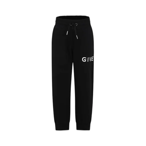 Logo Printed Drawstring Track Pants
