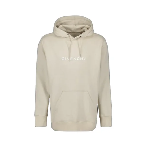 Logo Reverse Drawstring Hoodie