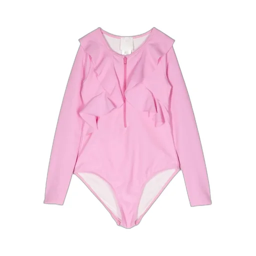 Long-Sleeved One-Piece Swimsuit
