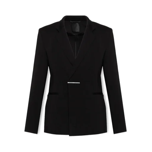 Single-Breasted Long-Sleeved Blazer