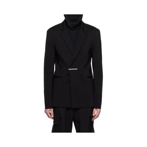 Single-Breasted Long-Sleeved Blazer