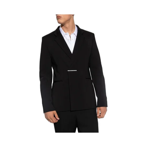Single-Breasted Long-Sleeved Blazer