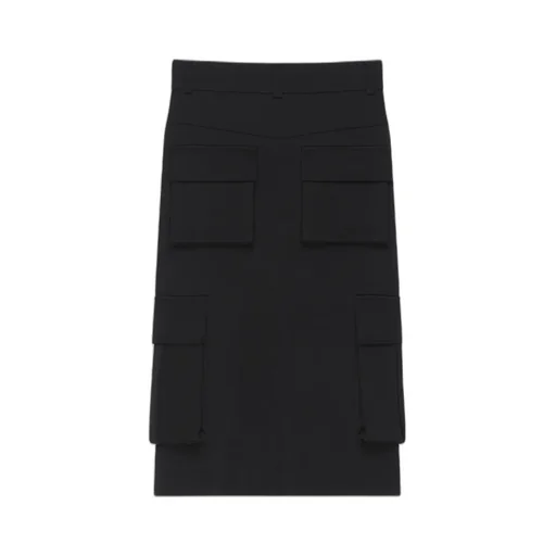 Knitted Cargo Skirt