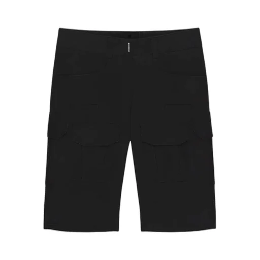 Cargo Bermuda Shorts In Silk