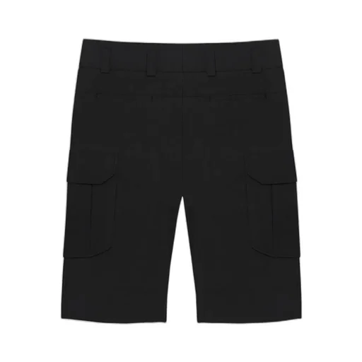 Cargo Bermuda Shorts In Silk