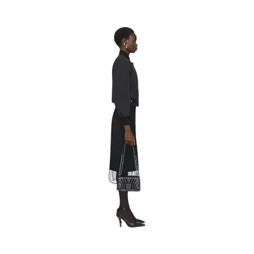 Buckle Detailed Button-Up Jacket