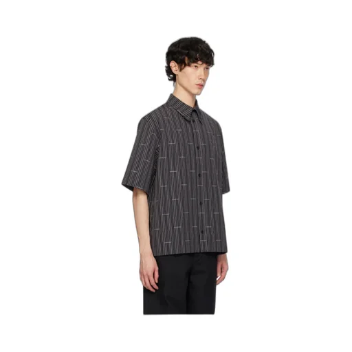 Striped Short-Sleeved Shirt