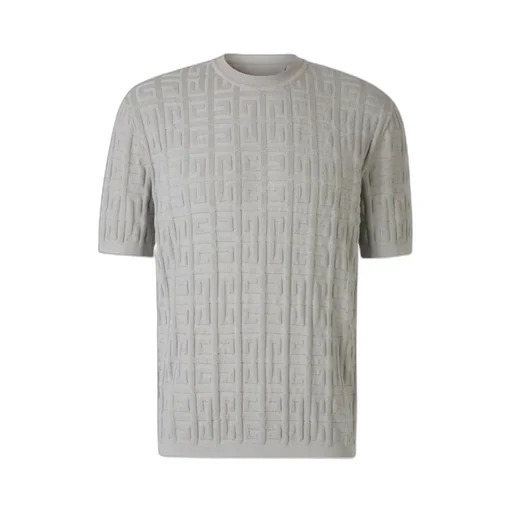 Knitted Crewneck T-Shirt