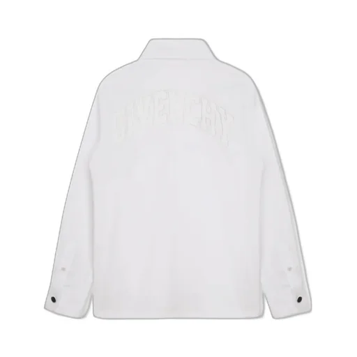 Logo-Embroidered Cotton Shirt
