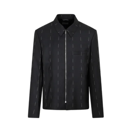 Logo Detailed Zip-Up Jacket