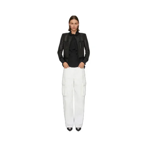 Cargo Straight-Leg Trousers