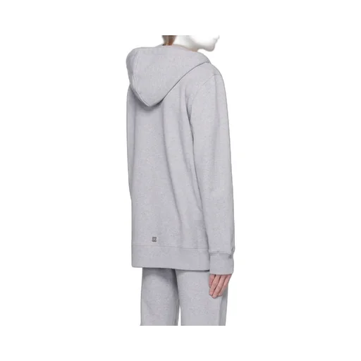 Logo Printed Zipped Hoodie