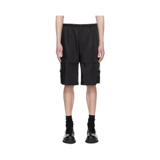 Buckle Detailed Cargo Shorts