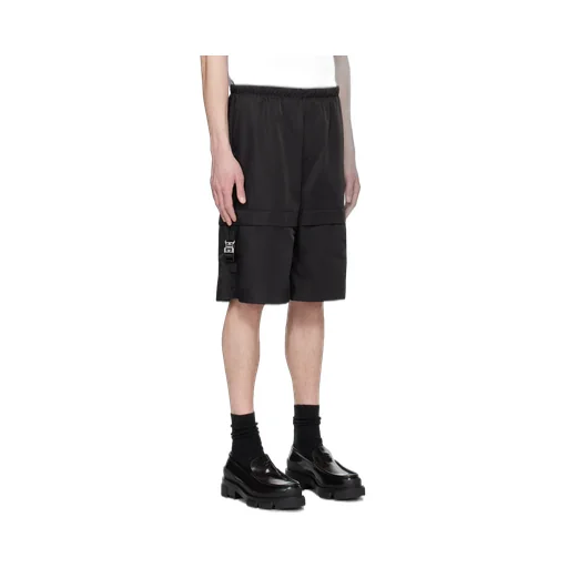 Buckle Detailed Cargo Shorts