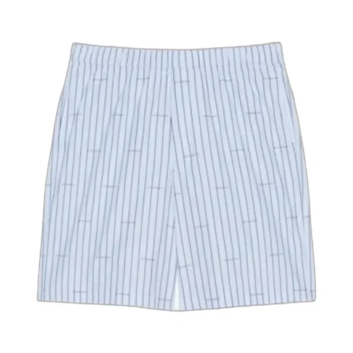 Striped Bermuda Shorts