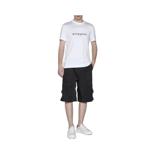 Buckle Detailed Cargo Shorts
