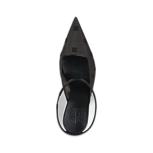 Show Slingback In 4G Transparent Mesh
