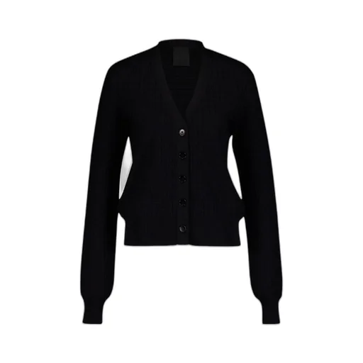 4G Jacquard Knitted Cardigan