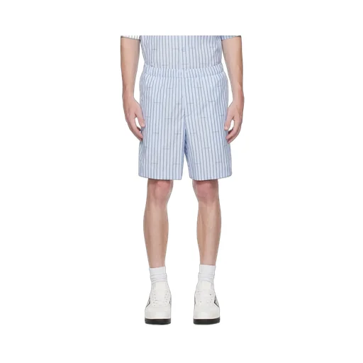 Striped Bermuda Shorts