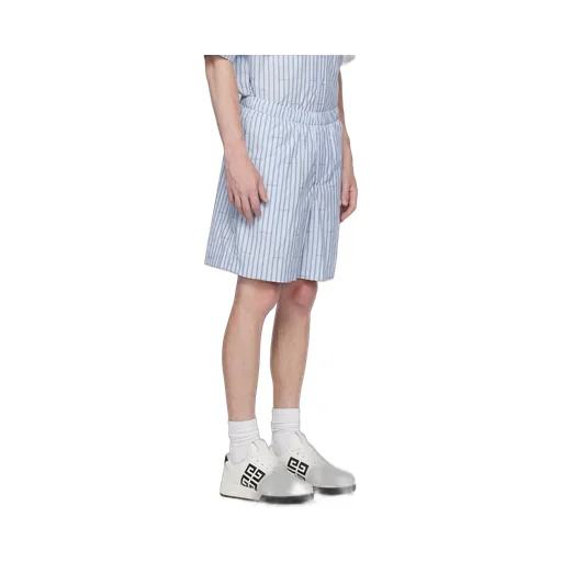 Striped Bermuda Shorts