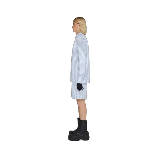 Striped Bermuda Shorts
