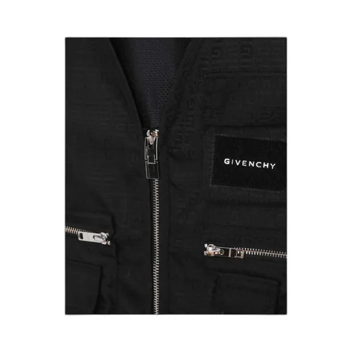 V-Neck Zip-Up Waistcoat