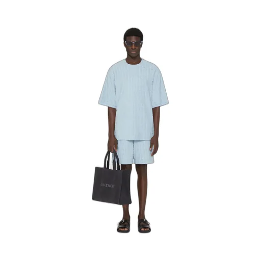 4G Motif Towelling T-Shirt