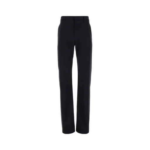 Straight-Leg Tailored Trousers