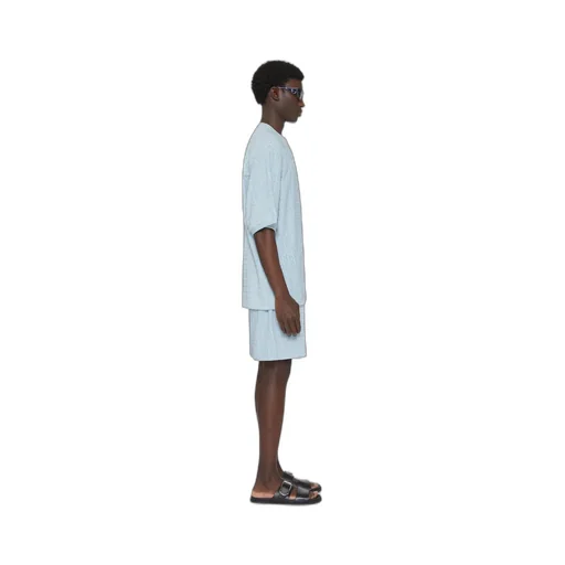 4G Motif Towelling T-Shirt