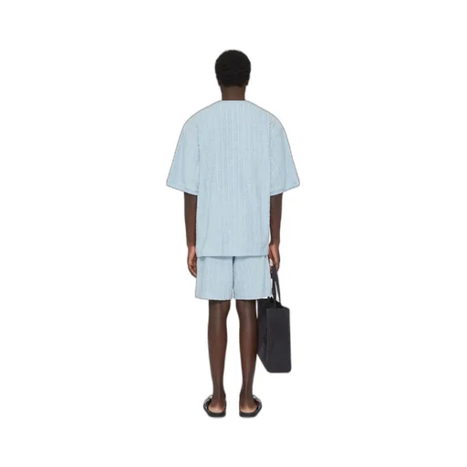 4G Motif Towelling T-Shirt