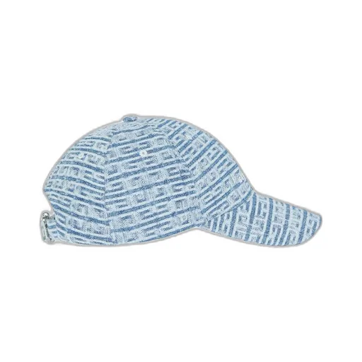 4G Embroidered Denim Baseball Cap