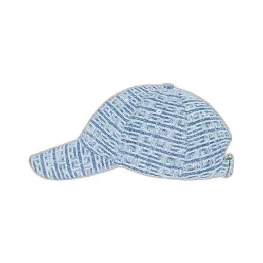 4G Embroidered Denim Baseball Cap