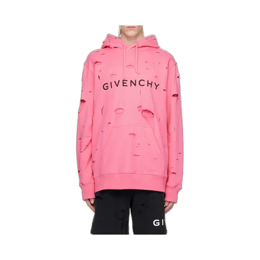 Archetype Hoodie With Destroyed Effect
