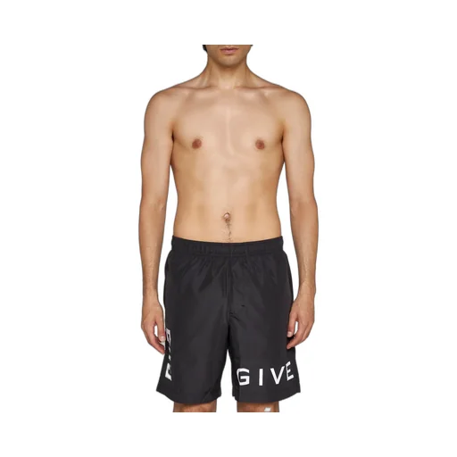Logo Printed Swim Shorts