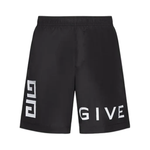 Logo Printed Swim Shorts