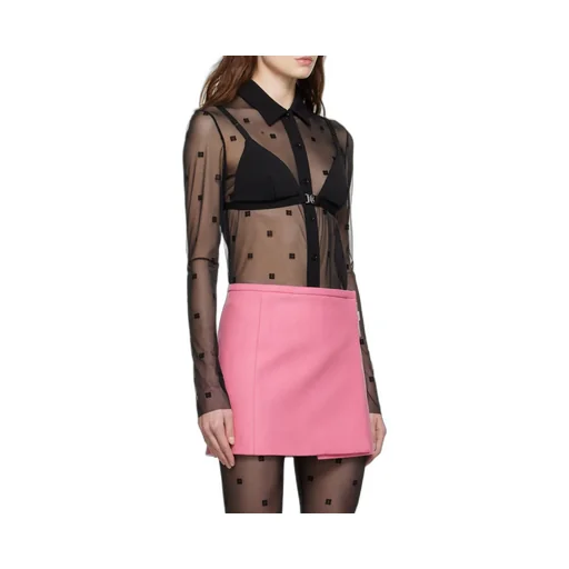 4G Buckle Knitted Bra