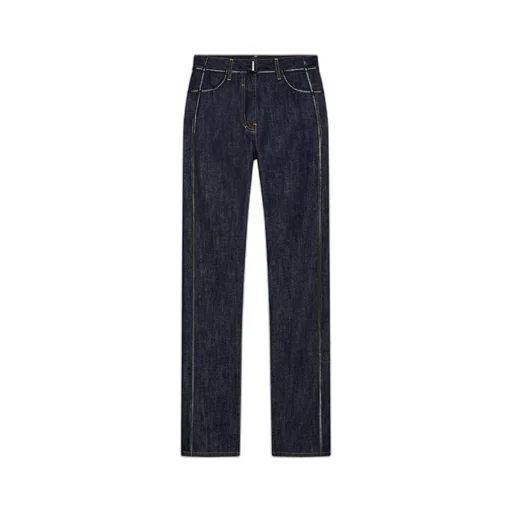 Straight Fit Jeans In Denim