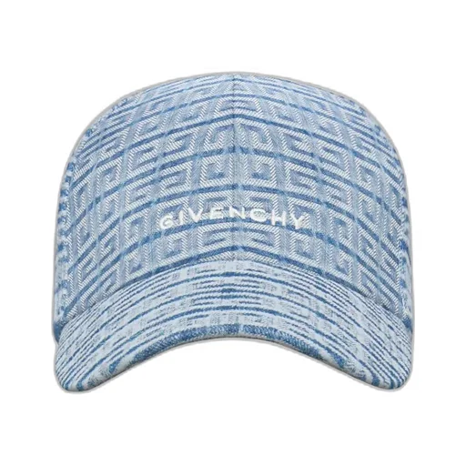 4G Embroidered Denim Baseball Cap