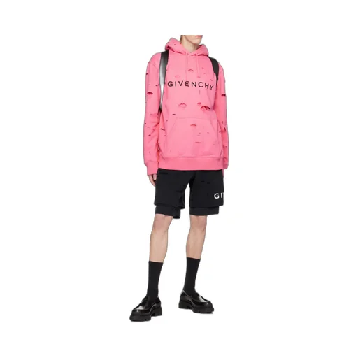 Archetype Hoodie With Destroyed Effect