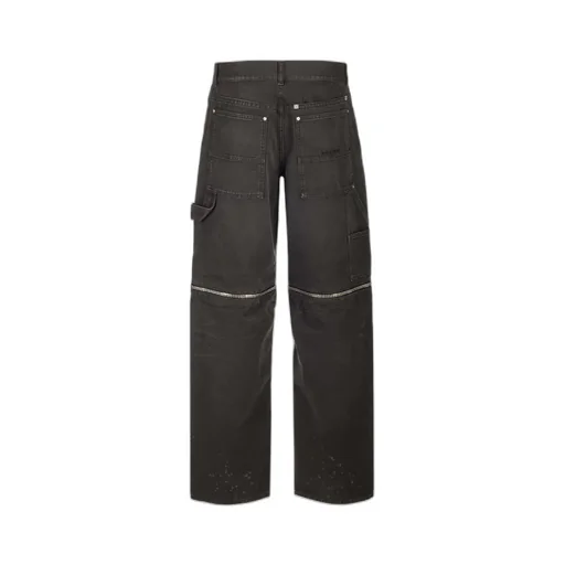 Zip Detailed Jeans