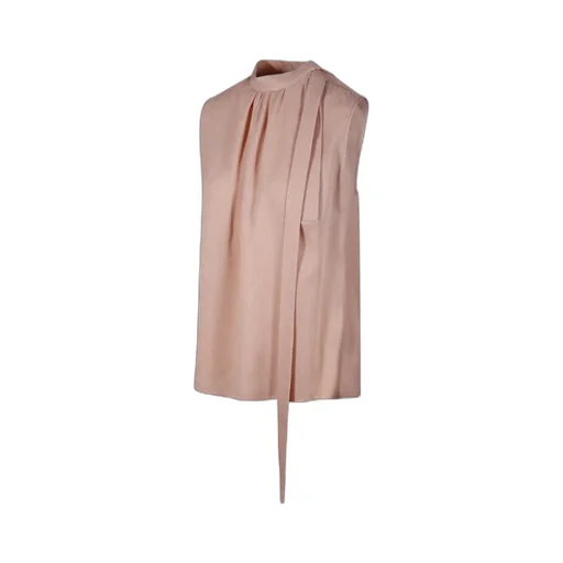Draped Sleeveless Top