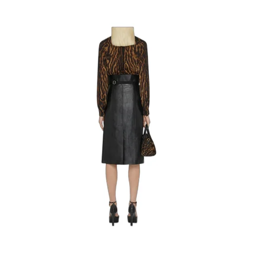Leopard Print Blouse