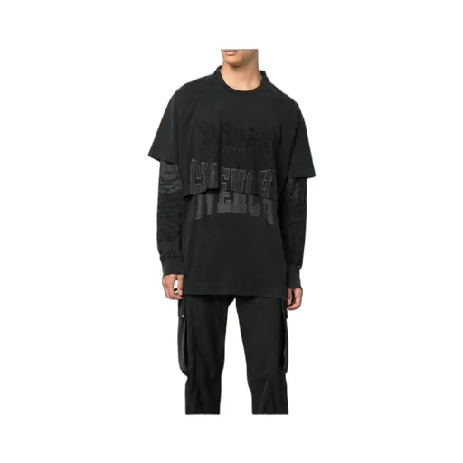 Logo-Embroidered Long-Sleeve T-Shirt