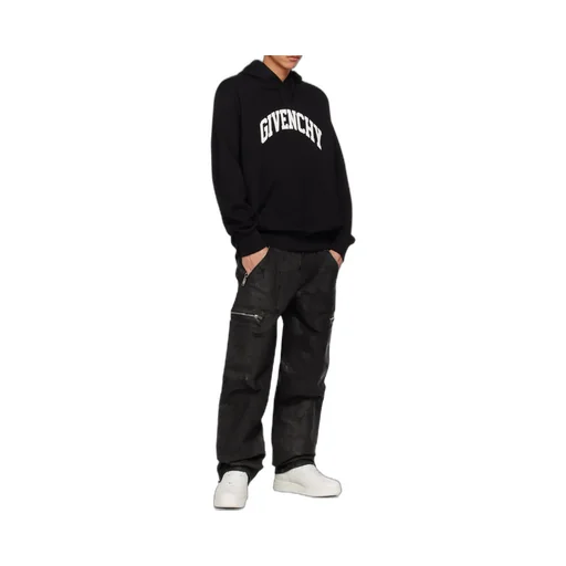 Logo Printed Drawstring Hoodie