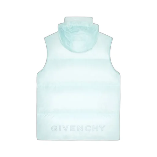 Embroidered Sleeveless Down Vest